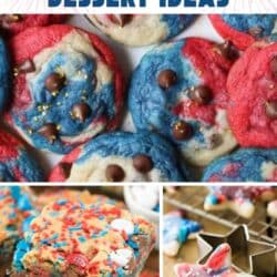 easy red white and blue assorted fourth of july inspired cookie recipes