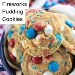 Patriotic Fourth of July red white and blue cookies. 4th of July cookies and desserts.