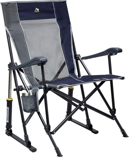 Outdoor blue rocking chair Father's day gift ideas