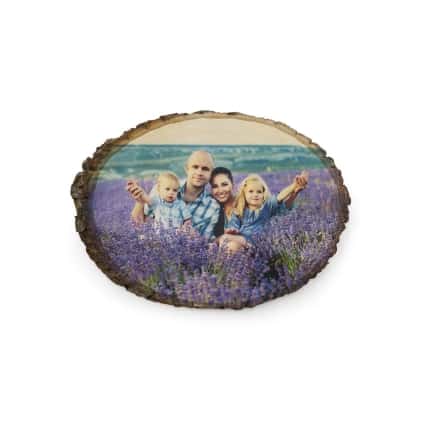 custom basswood photograph with family photo one of the Gift Ideas for Father's Day