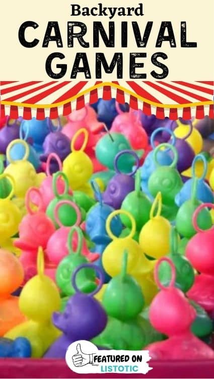 Carnival Game Ideas - Super Fun Backyard Carnival Game Ideas ⋆ Listotic