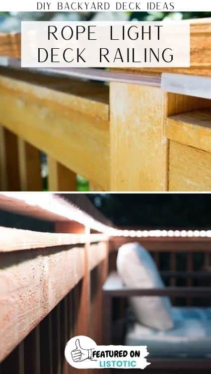 DIY deck railing ideas
