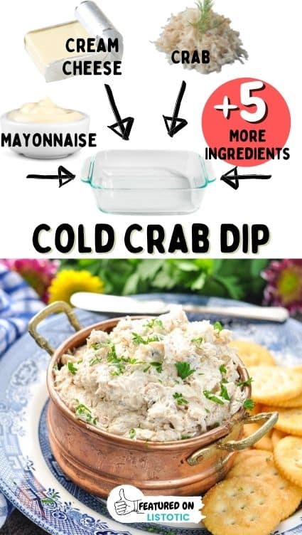Crab dip cold dips.