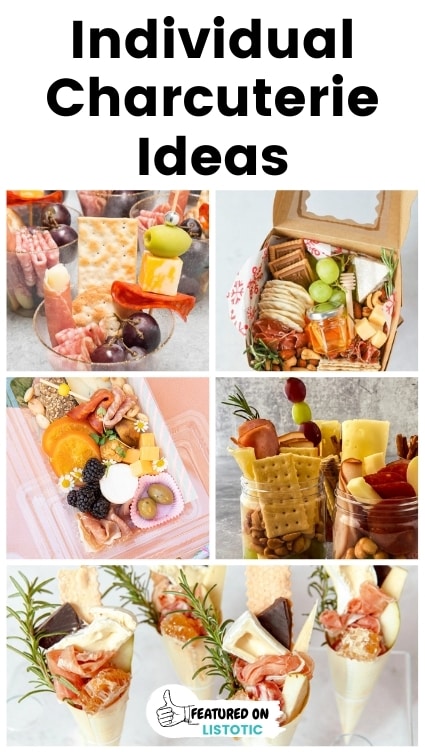 Individual portioned appetizers ideas and recipes.