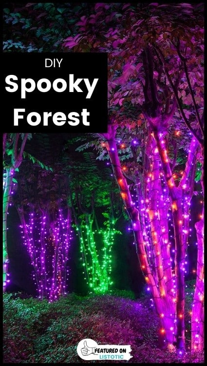 How to create a spooky forest.