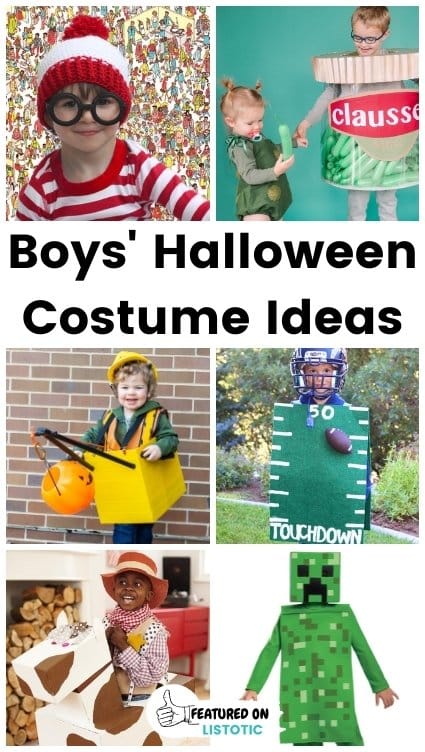 DIY Halloween Costumes for boys