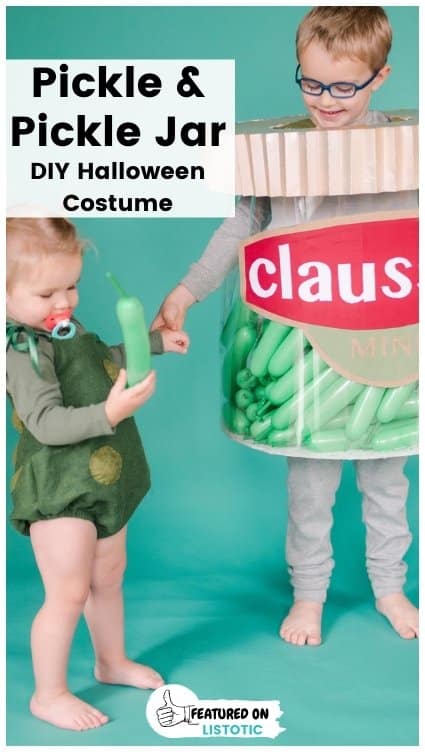 pickle jar boy's costume