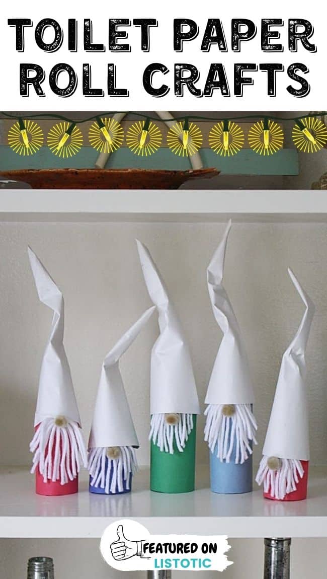 Toilet Paper Roll Crafts {Easy Craft Ideas with Toilet Paper Rolls