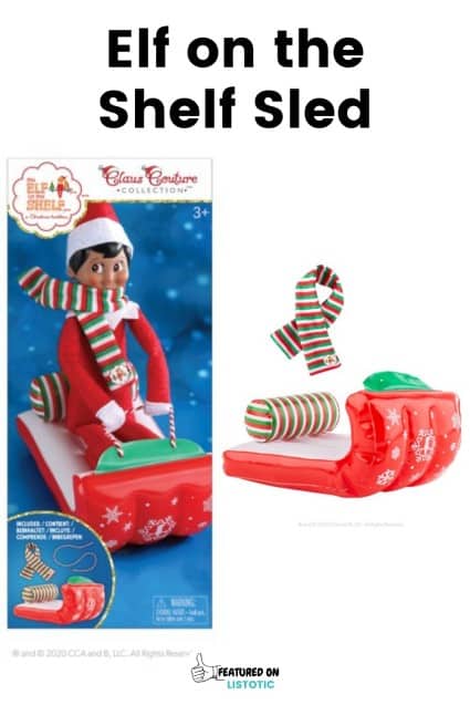 Elf sled. 