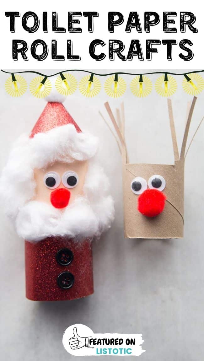 Christmas Toilet Paper Roll Crafts for Adults ⋆ Listotic