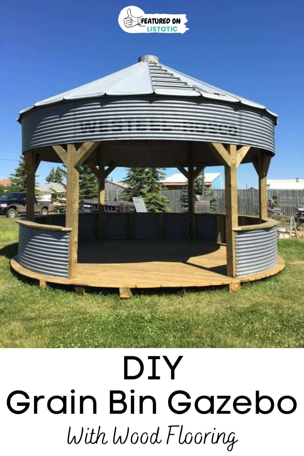 grain bin gazebo