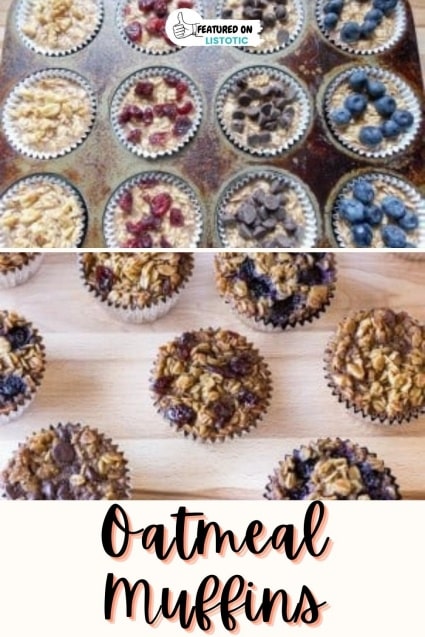 Oatmeal muffins.