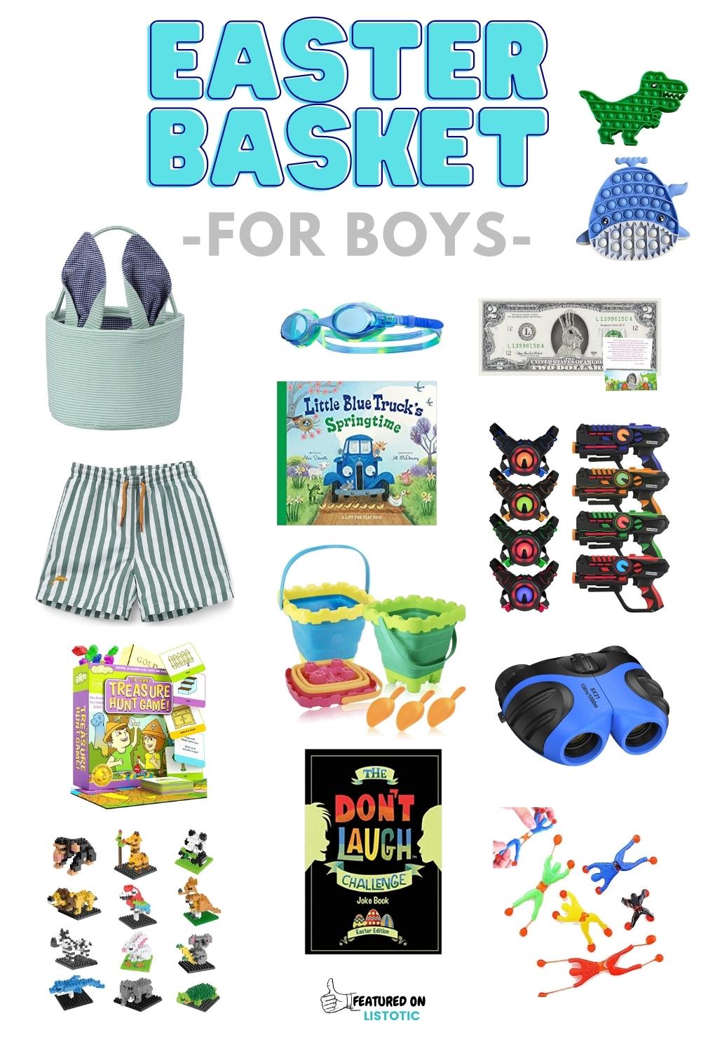 Easter basket filler ideas for boys
