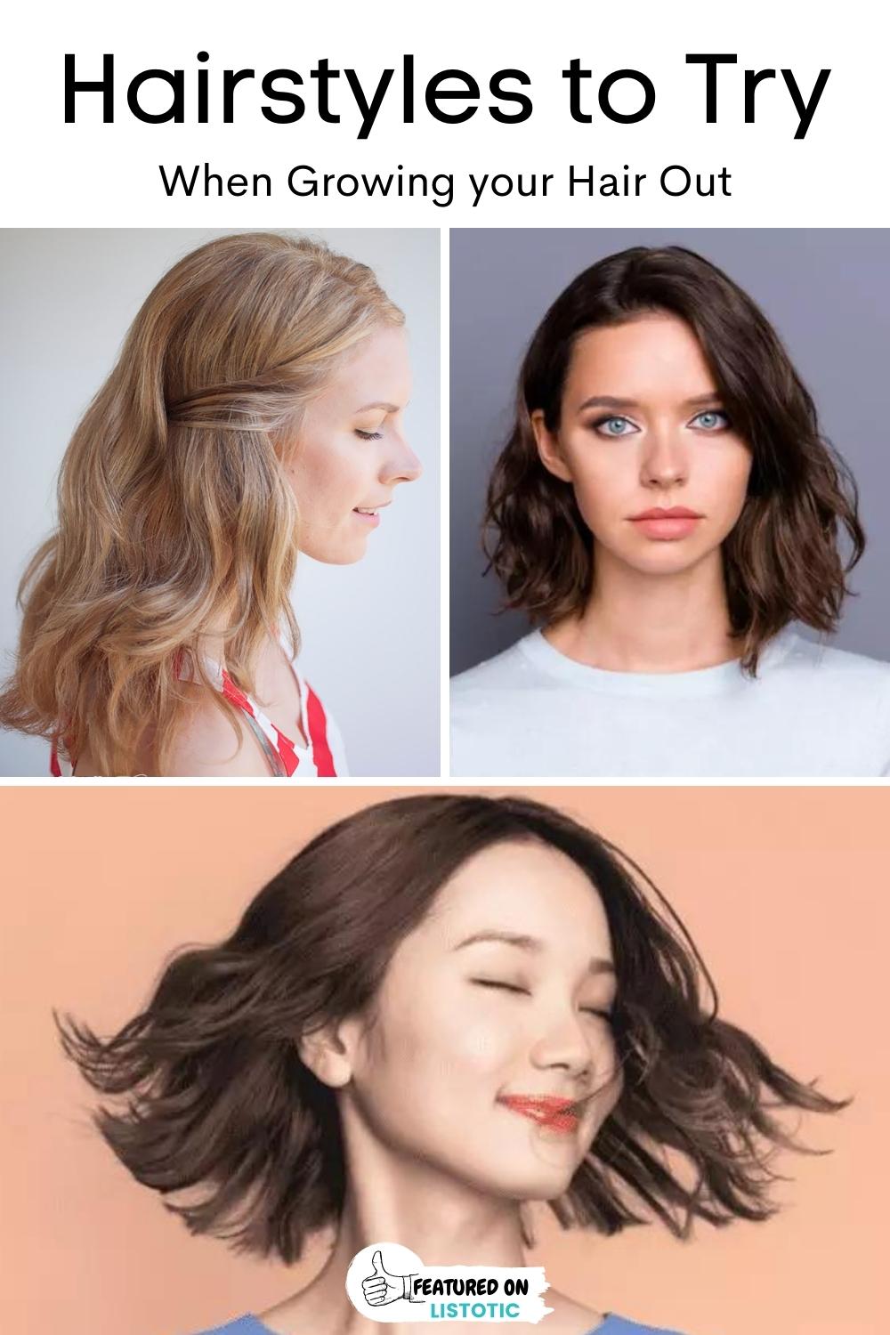 Hairstyles to Try When You Are Growing Out Your Hair ⋆ Listotic