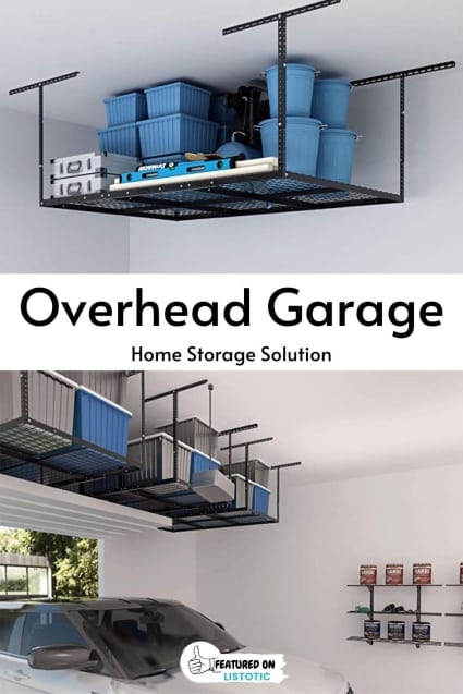 Garage organizer.