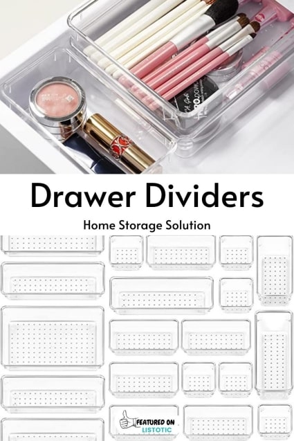 Drawer dividers.