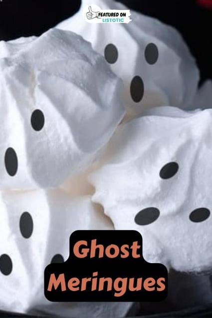 Ghost meringues.