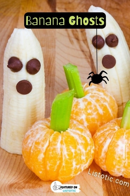 Healthy Halloween snacks.