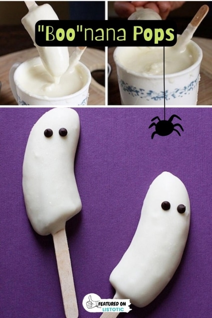 Healthy Halloween snacks.