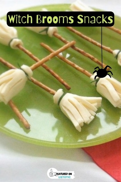 Healthy Halloween Snack Tray •