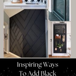 black home interior design ideas