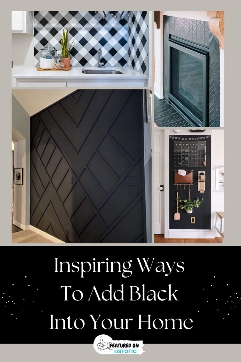 Inspiring Ways to Add Black Into Your Home ⋆ Listotic