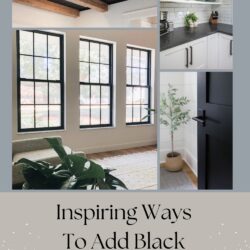interior design ideas using the color black