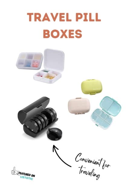 travel must haves travel pill boxes 