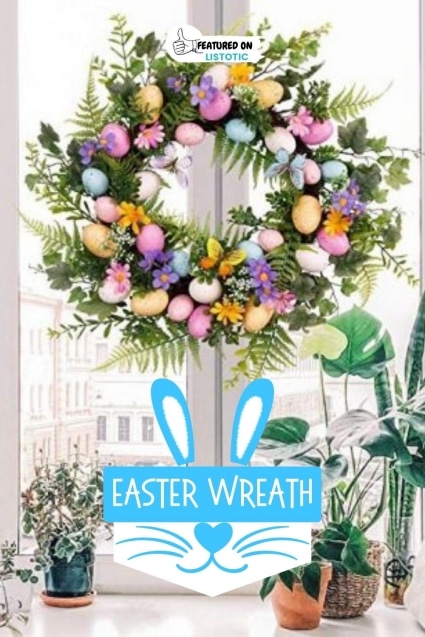 Egg wreath.