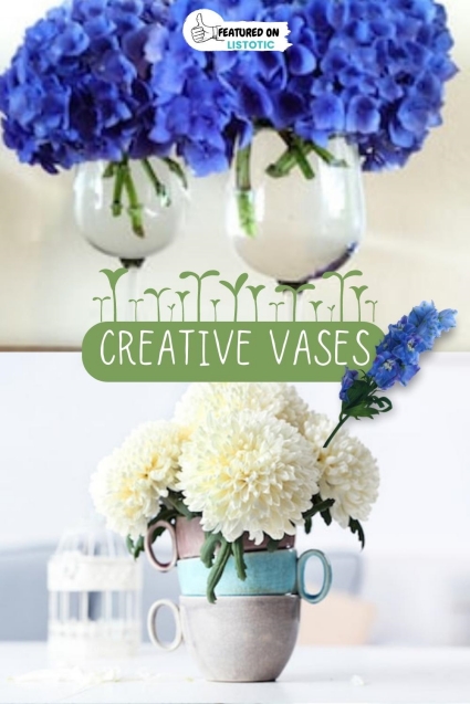 Creative vases.