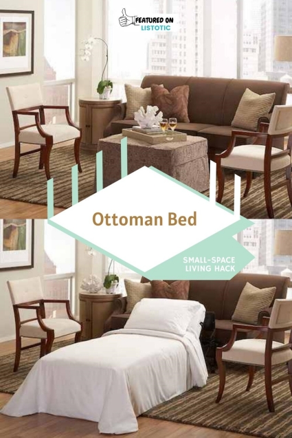 Ottoman bed.