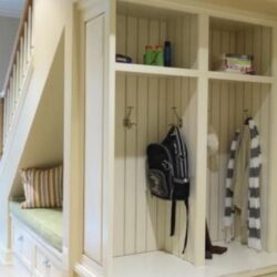 DIY storage ideas for small spaces; small space hack and bedroom storage ideas.