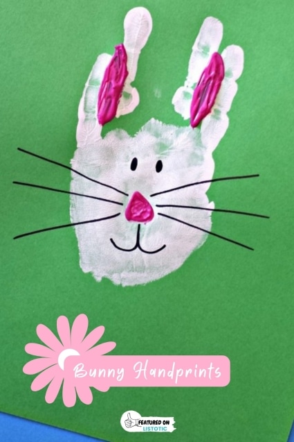 Bunny handprints.