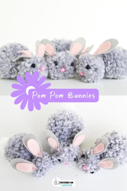 Pom pom bunnies.