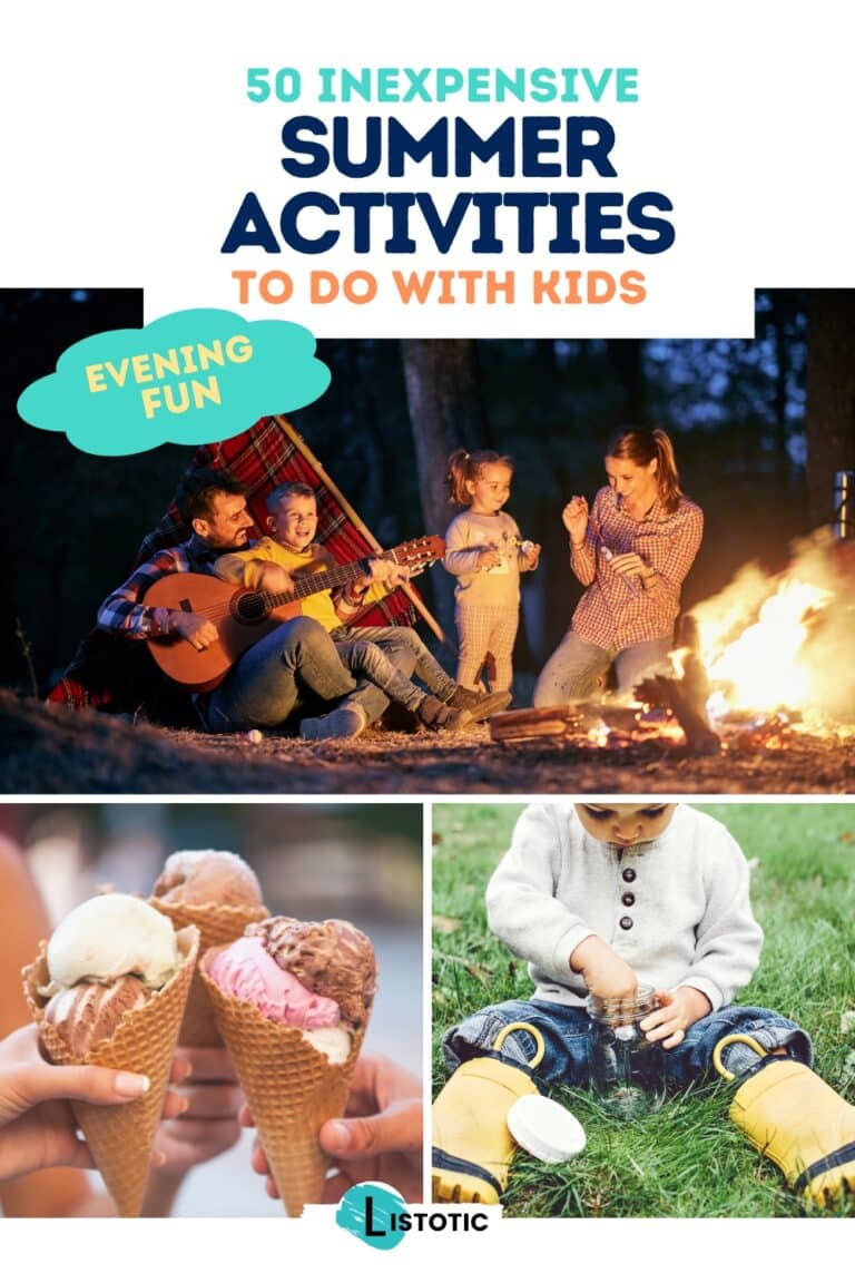 Summer Fun Exercise 50 Budget Friendly Summer Activities to Do with Kids ⋆ Listotic