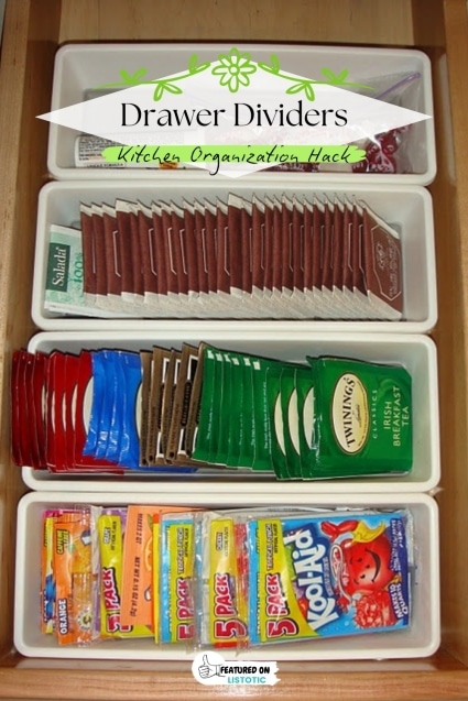 Drawer dividers.
