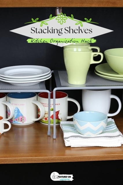 Kitchen organization tips.