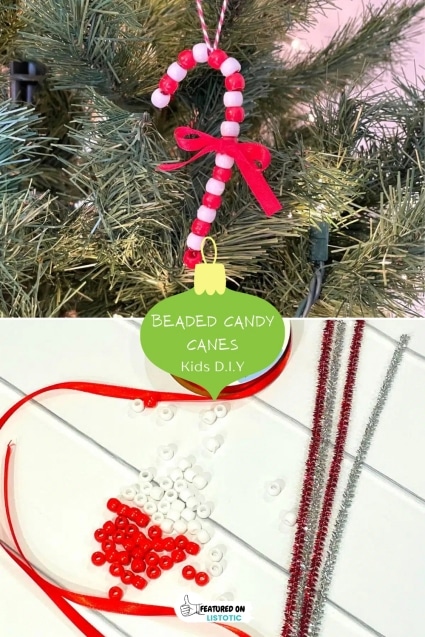 DIY no mess Christmas crafts and homemade ornaments for kids.