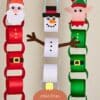 Paper chains.