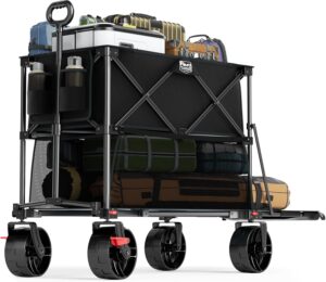 portable double decker wagon